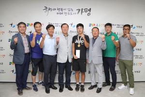 가평고등학교 박주영(18), 주니어사이클 세계대회 금메달